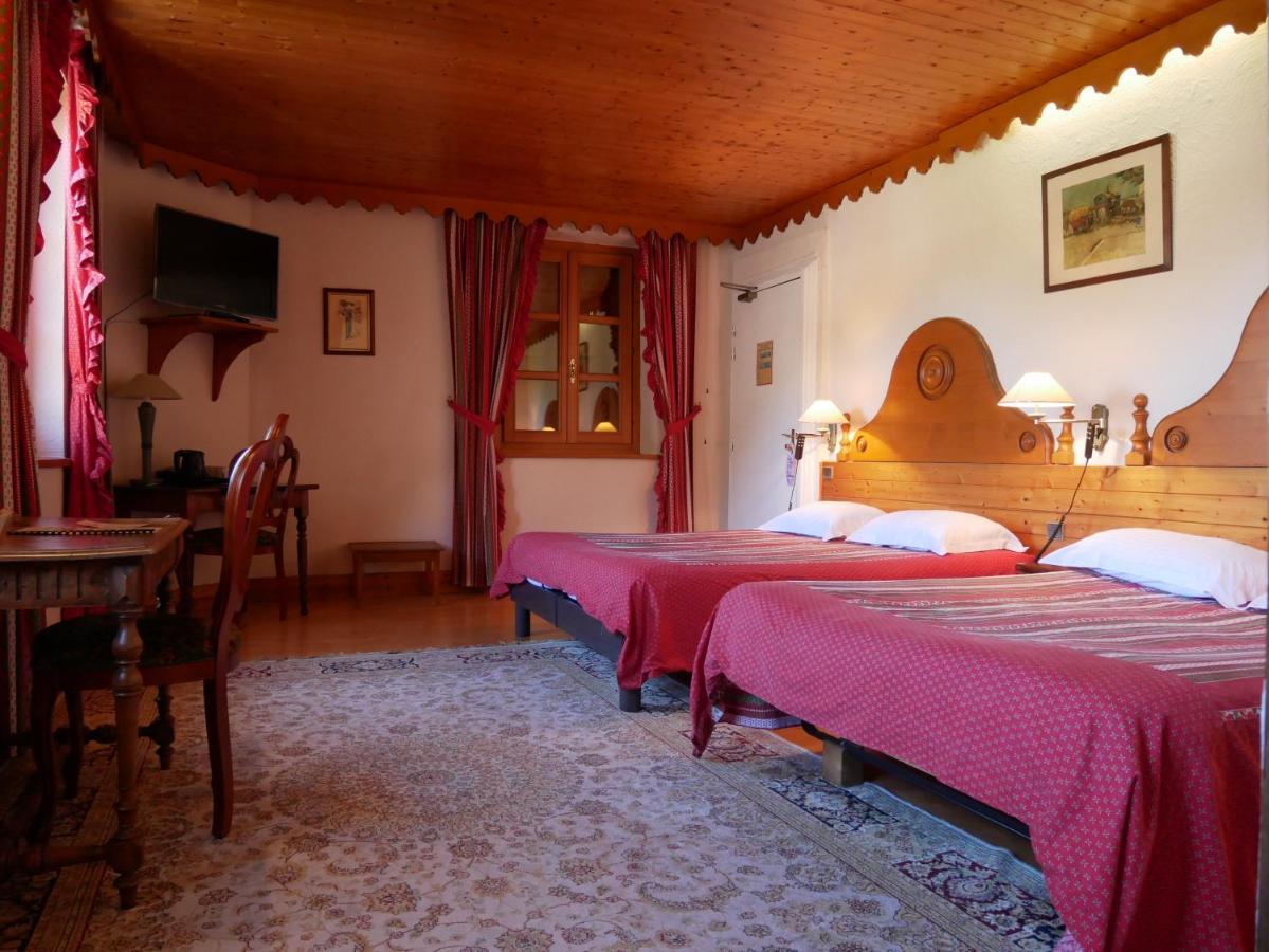 Hotel Du Parc - Manoir Du Baron Blanc Faverges Bagian luar foto